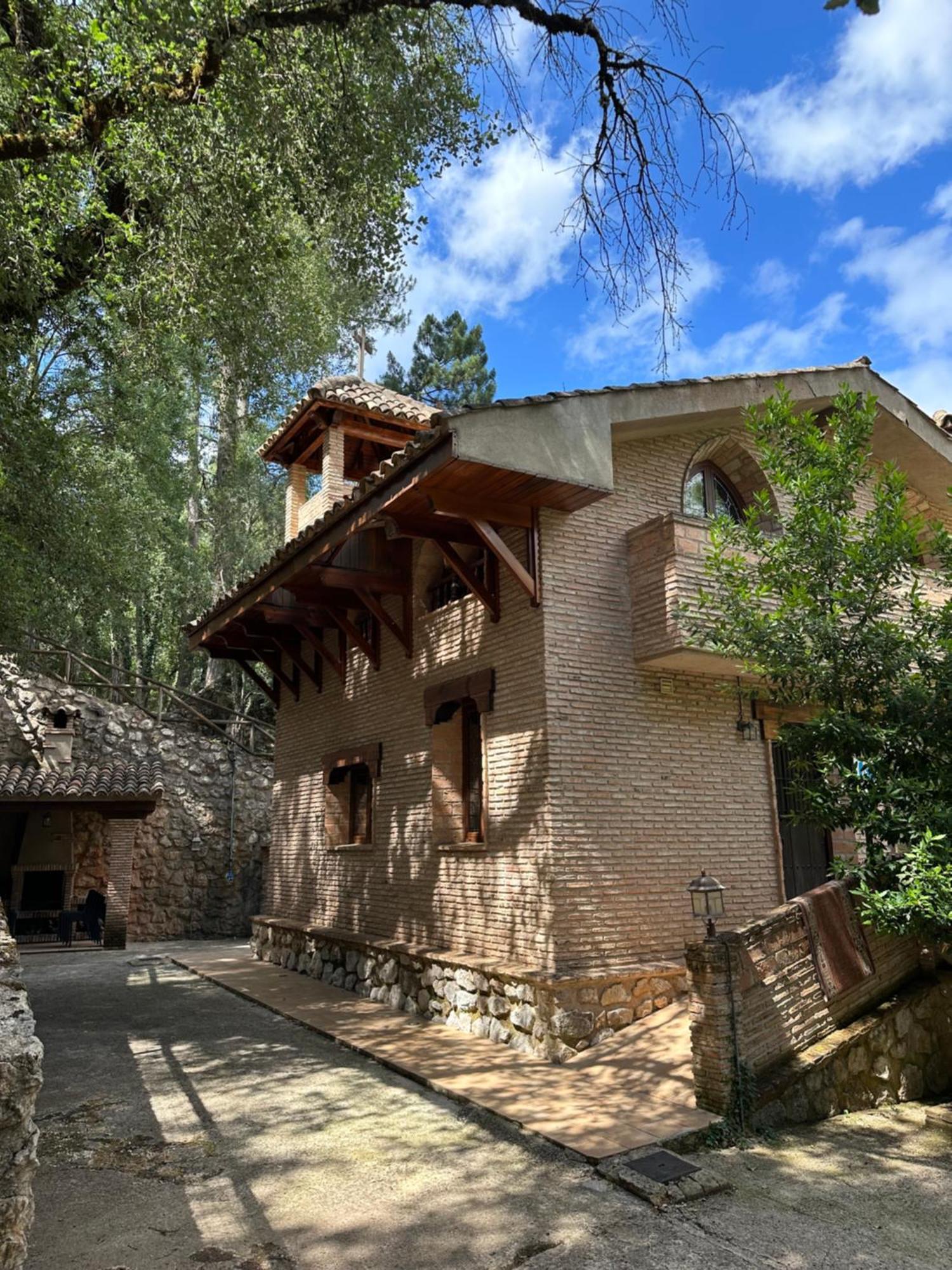 Casa Rural Ermita Santa Maria De La Sierra Villa Arroyo Frio Kültér fotó