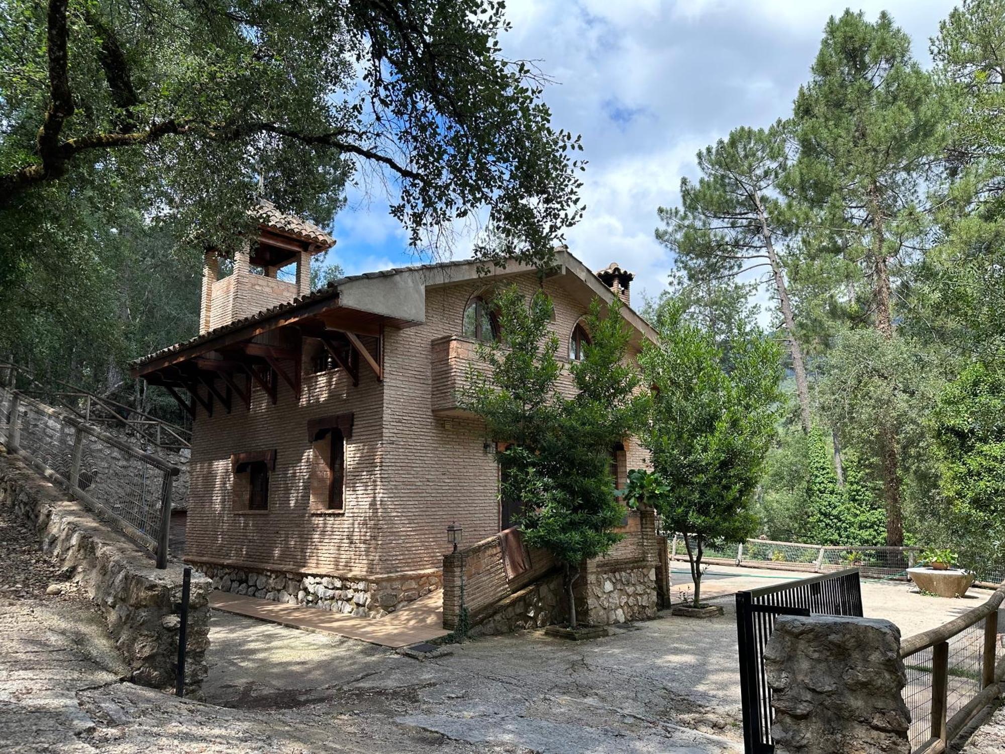 Casa Rural Ermita Santa Maria De La Sierra Villa Arroyo Frio Kültér fotó